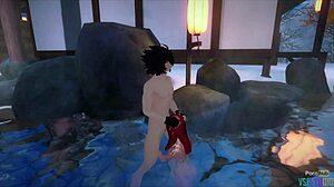 Виртуальная секс-фантазия воплощается в жизнь с грешным путешественником в 3D-мультфильме