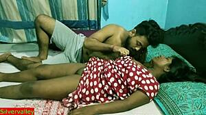 Tamil tinejdžerski par uživa u neverovatnom seksu u HD videu