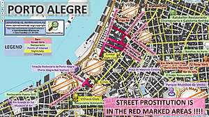 Uliczne prostytutki w Porto Alegres: Mapa dziwek, eskort i freelancerów