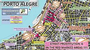 Porto Alegres'teki sokak fahişeleri: Fahişeler, eskortlar ve serbest çalışanların haritası