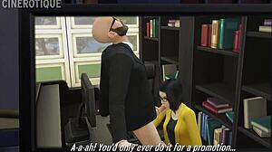 Zaag - Een Sims 4 Horror Porno Parodie met Engelse ondertitels