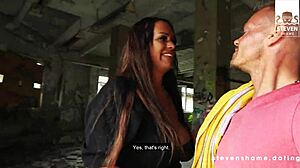 Amaterski par Bodo in Zara Mendez imata vroče srečanje na zapuščeni lokaciji v tem HD videu