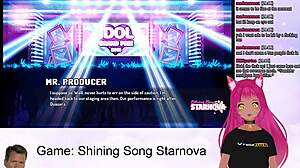 Vtuber streamt Shining Song Starnova Aki Route Teil 6