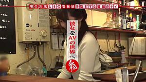 Grote borsten en mooie Aziatische babe in full HD video