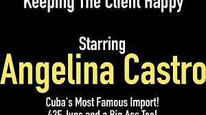 Cubansk jente med stor rumpe blir knullet