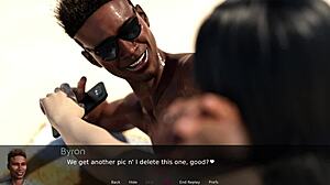 Lisa's erotic adventure with Byron on the beach in 3D hentai