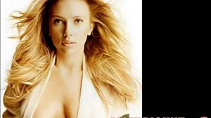Scharfe Promi-Nacktbilder von Scarlett Johansson mit großen Titten und haariger Muschi