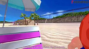 Гвен Тенисонс ужива у сусрету на плажи са Бен10 у бикинију